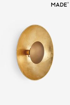 MADE.COM Antique Copper/Gold Chicago Wall Lamp (D78432) | €121