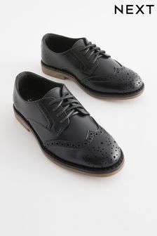 Black Brogue Shoes (D78571) | $70 - $91