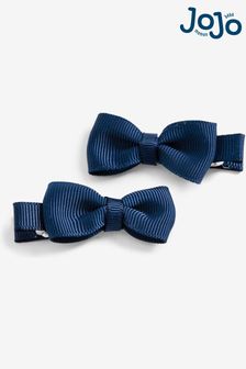 JoJo Maman Bébé Navy Pair of Bow Clips (D78628) | 9 €