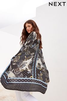 Longline Kimono Cover-Up