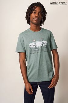 White Stuff Green Beach Crusier Graphic T-shirt (D78717) | 30 €