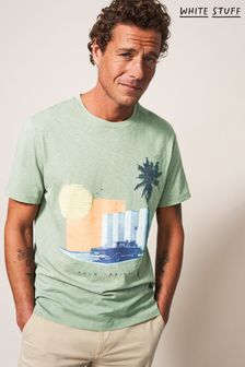 White Stuff Green Palm Springs Graphic T-shirt (D78721) | 30 €
