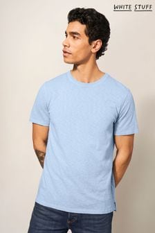 White Stuff Navy Blue Abersoch Short Sleeve T-Shirt (D78762) | $37