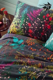 Clarissa Hulse Set of 2 Purple Serendipity Rainbow Pillowcases (D78786) | €34