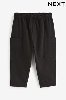 Черный - Спортивные брюки с накладными карманами (3 мес.-7 лет) (D78902) | €9 - €11