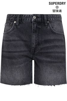 Superdry Mid Wash Vintage Mid Rise Cut Off Shorts (D78977) | €32