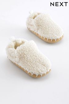 Neutral Cosy Slip-On Baby Shoes (0-18mths) (D78986) | 5,200 Ft
