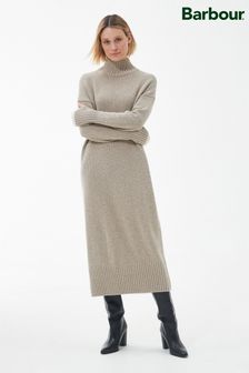 Barbour® Beige Winona Midi Knitted Dress (D79379) | 182 €