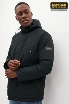 Barbour® International Fleat Waterproof Hooded Black Jacket (D79466) | 206 €