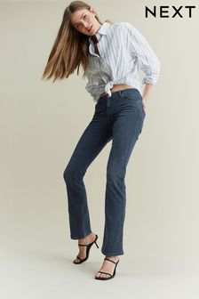 Inky Blue Low Rise Push-Up Bootcut Jeans (D79546) | €17.50
