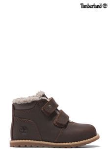 Timberland Pokey Pine Warm Lined Hook and Loop Boots (D79559) | kr909