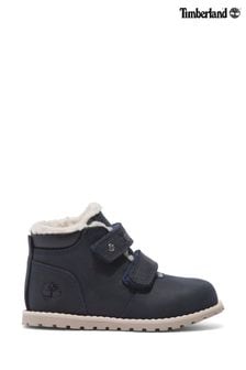 Timberland Pokey Pine Warm Lined Hook and Loop Boots (D79560) | KRW149,400