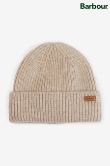 Barbour® Light Pink Pendle Logo Beanie Hat (D79673) | AED91