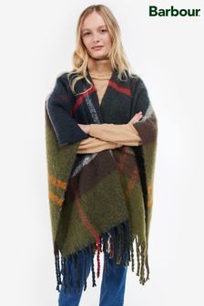 Barbour® Brown Isla Boucle Serape Scarf (D79690) | $165