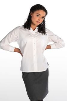 Trutex Long Sleeve Rever School White Blouse 2 Pack (D79771) | €26 - €31