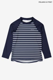 Polarn O. Pyret Blue Striped Sunsafe Rash Vest (D80071) | 18 €