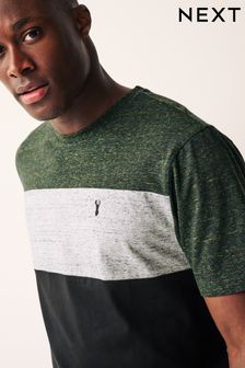 Black/Green Block T-Shirt (D80333) | SGD 27