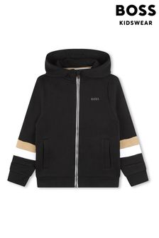 BOSS Black Colourblock Logo Hooded Tracksuit (D80688) | €102 - €121