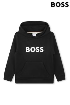 Sudadera con capucha negra con logo Boss (D80695) | 129 € - 156 €