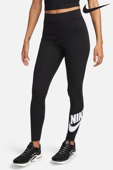 Nike Black Sportswear Classics HighWaisted Graphic Leggings (D81065) | kr519