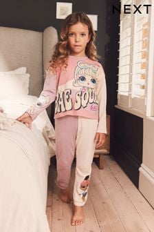 Pink/White L.O.L Pyjamas (4-14yrs) (D81093) | €15 - €20