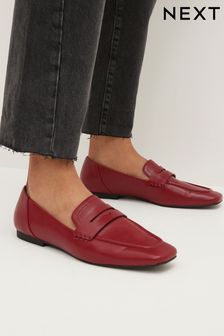 Red Forever Comfort® Square Toe Loafers (D81471) | €17.50