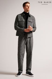Ted Baker Kensey Black Franklin Fit Wool Trousers (D81726) | 115 €