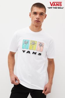 Vans Palm Trio White Mens T-Shirt (D81855) | €40