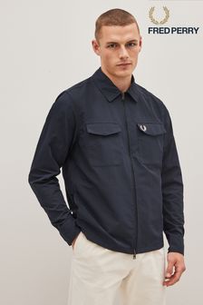 Fred Perry Zip Through Lightweight Jacket (D81944) | OMR72