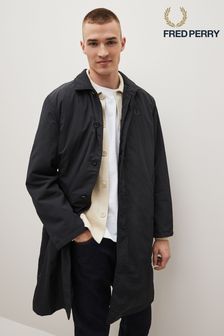 Черная нейлоновая куртка Fred Perry макинтош (D81952) | €174