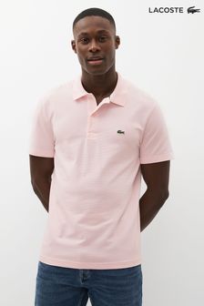 Pink - Lacoste Classic Stretch Cotton Blend Polo Shirt (D81961) | kr1 450