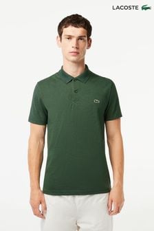 Зеленый - Классическая хлопковая рубашка поло Blend Lacoste (D81962) | €109