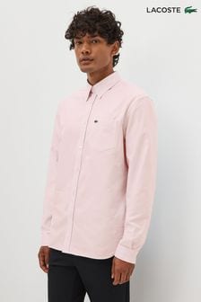 Svetlo roza - Lacoste Oxford srajca (D81964) | €120
