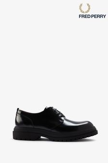 Fred Perry Derby Black Shoes (D82014) | kr3 200