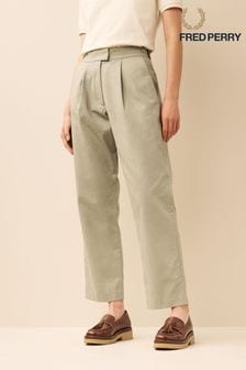 Fred Perry Grey Straight Fit Trousers (D82057) | 99 €