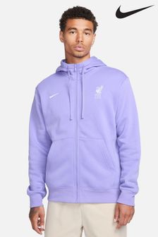 Nike Purple Liverpool FC Club Fleece Hoodie (D82118) | €44.50