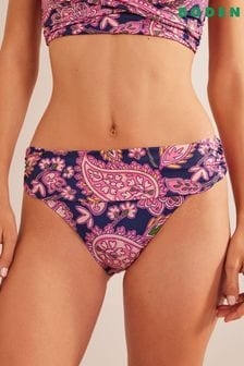 Boden Pink Classic Fold Bikini Bottoms (D82306) | SGD 65