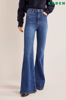 Boden Blue High Rise Super Flare Jeans (D82342) | 65 €