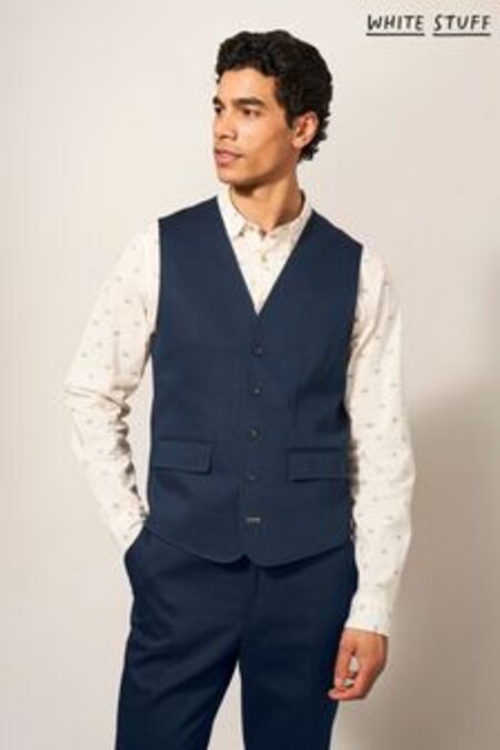 White Stuff Blue York Waistcoat (D82394) | 94 €