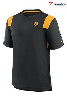 Nike Black NFL Fanatics Pittsburgh Steelers Sideline Dri-FIT Player Short Sleeves Top (D83491) | €58