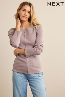 Langärmeliges Sweatshirt mit Rundhalsausschnitt (D83513) | 17 €