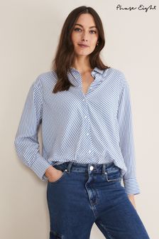 Phase Eight White Bernice Stripe Shirt (D84215) | 53 €