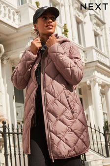 Pink Quilted Lightweight Coat (D84303) | 83 €