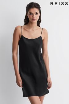 Calvin Klein Black Underwear Silk Night Dress (D85793) | €170