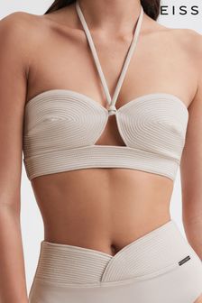 Calvin Klein Pale Stone Underwear Halterneck Bikini Top (D85820) | 115 €