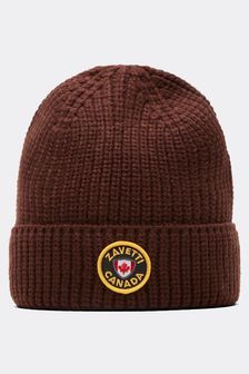 Brązowy czapka beanie Zavetti Canada Verrio (D86141) | 47 zł