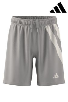 adidas Light Grey Fortore 23 Shorts (D86155) | 64 QAR
