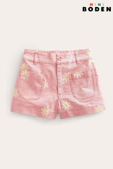 Boden粉紅色高腰牛仔短褲 (D86591) | HK$257 - HK$298