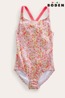 Boden Multi Cross-Back Printed Swimsuit (D86596) | kr310 - kr350