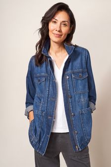 Синяя джинсовая куртка White Stuff Leighton (D86765) | €101